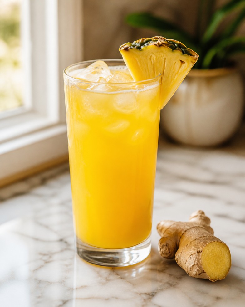 Golden Pineapple and Ginger
