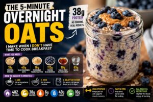 The 5-Minute Overnight Oats I Make When I Don’t Have Time to Cook Breakfast